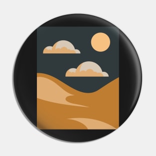 Kopie von dune, desert, sand, deserts, hot, sandstorm, oasis, heat Pin