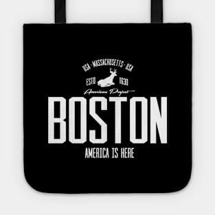 USA, America, Boston, Massachusetts Tote