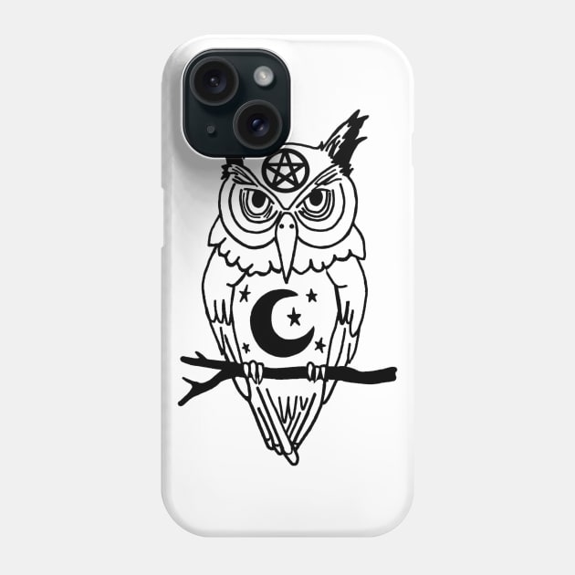 Pagan Owl Phone Case by imphavok