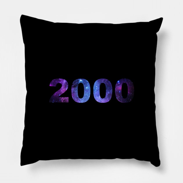 Two Thousand Pillow by ACGraphics