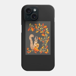 Squirrel Magic woods Phone Case