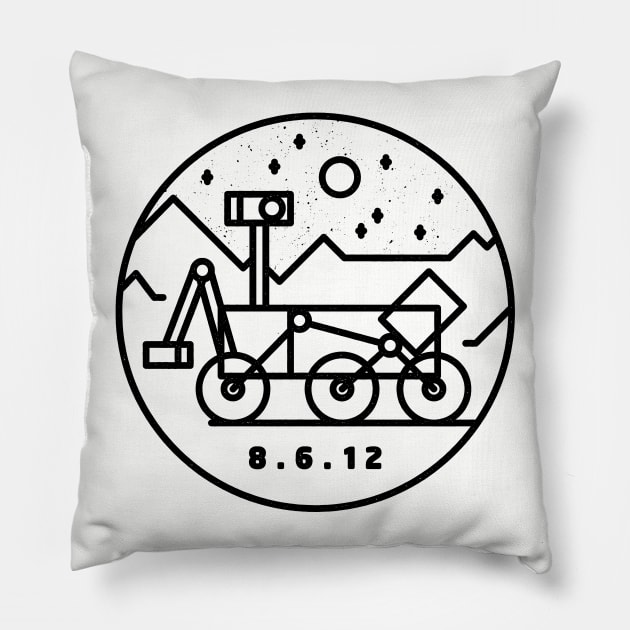 Stay Curious Pillow by Gintron