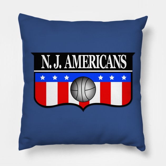 DEFUNCT - New Jersey Americans Pillow by LocalZonly