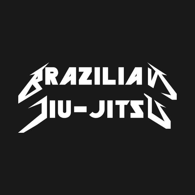 Brazilian Jiu Jitsu Metal BJJ by fromherotozero