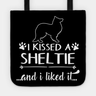 I Kissed A Sheltie Tote