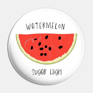 Watermelon Tropical Fruit Pin