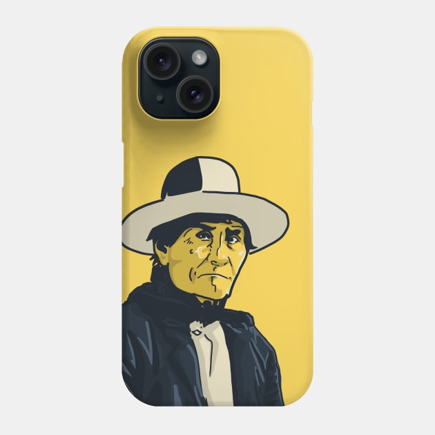 Native American Geronimo Vector Art 1 Phone Case by Eyanosa