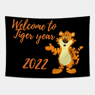 Welcome to Tiger year 2022 Tapestry