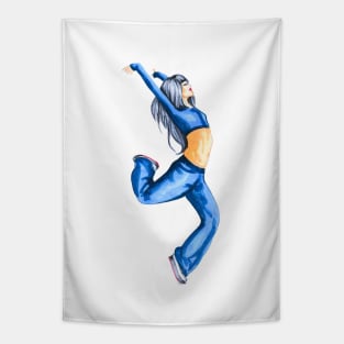 Modern Street Dance Tapestry