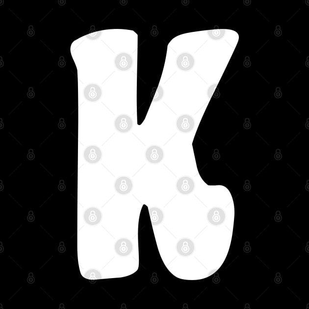 Letter K by Xtian Dela ✅