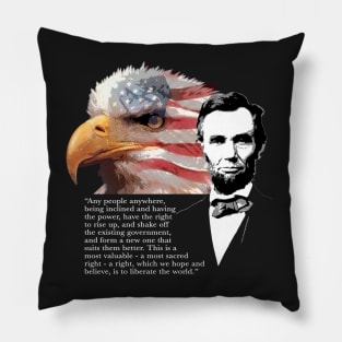 Abraham Lincoln Quote 2 Pillow