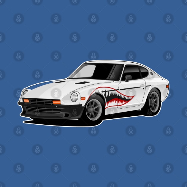 Datsun 280z Shark Mouth by Far Lands or Bust