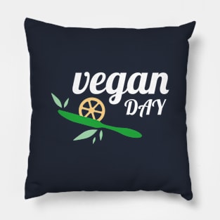 It's Vegan Day! Pillow