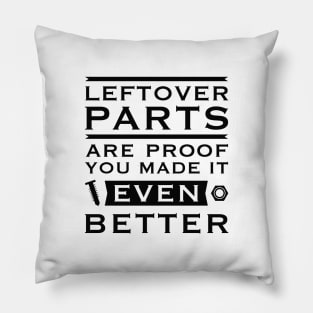 Leftover Parts Pillow
