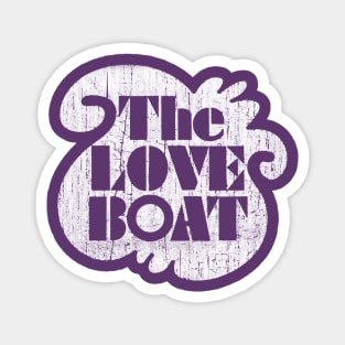 The Love Boat Cracked Magnet