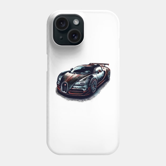 Bugatti Veyron Phone Case by Vehicles-Art