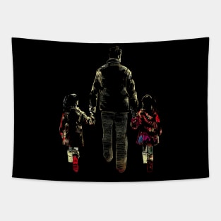 Father and Daughters Tapestry