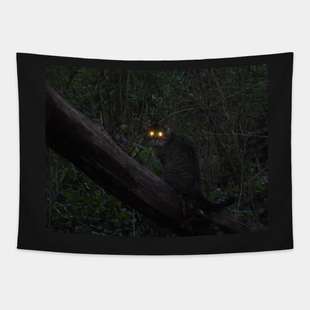 Forest Haunter Tapestry by TrapperWeasel