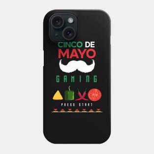 Cinco de mayo mexican gamer Phone Case