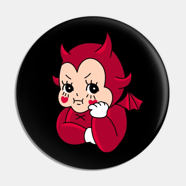 Devil Baby Doll Pin by My Happy-Design