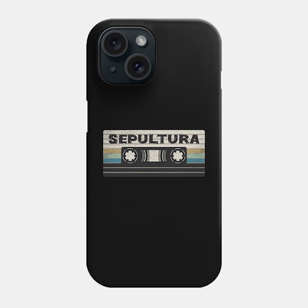 Sepultura Mix Tape Phone Case by getinsideart