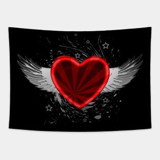 Wing Heart Tapestry