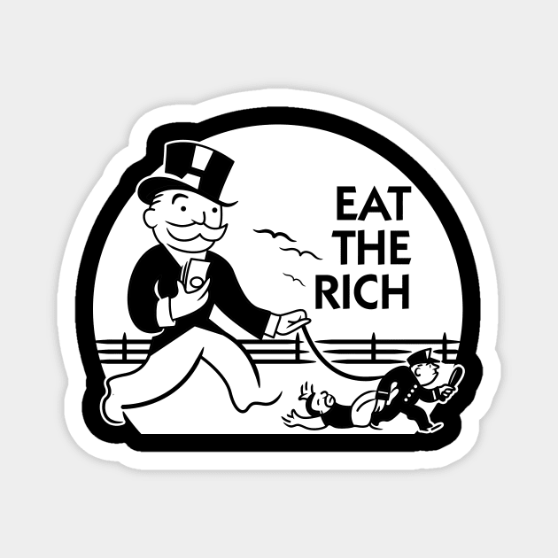 Eat The Rich Magnet by dann