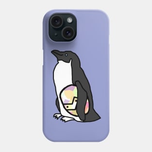 Penguin Holding Easter Egg Phone Case