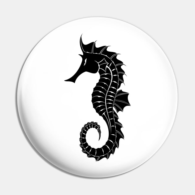 Seahorse Pin by scdesigns