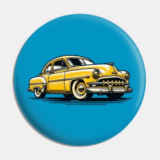 Yellow taxi Pin