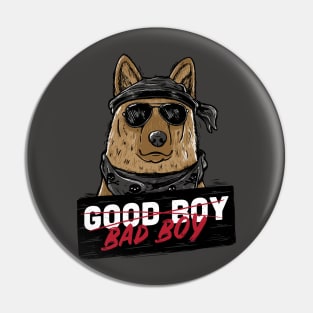 Good Boy Bad Boy Pin