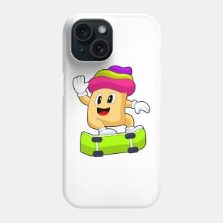 Cupcake Skater Skateboard Phone Case