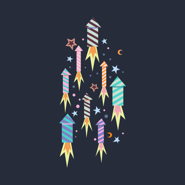 Rocket Launch by Rebelform