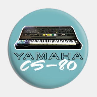 Yamaha CS-80 Analog Synthesizer Fanart Design Pin