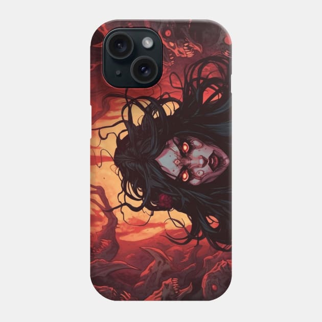 Lilith Demon Witch Phone Case by Nightarcade