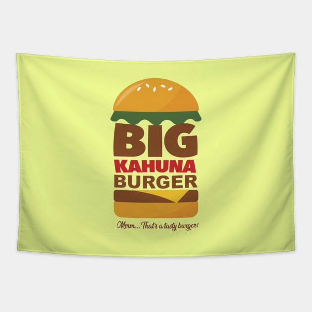 Big Kahuna Burger Tapestry by istiydarmiyas