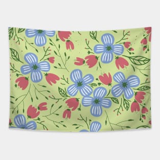 Cute Flowers Floral Pattern Tapestry