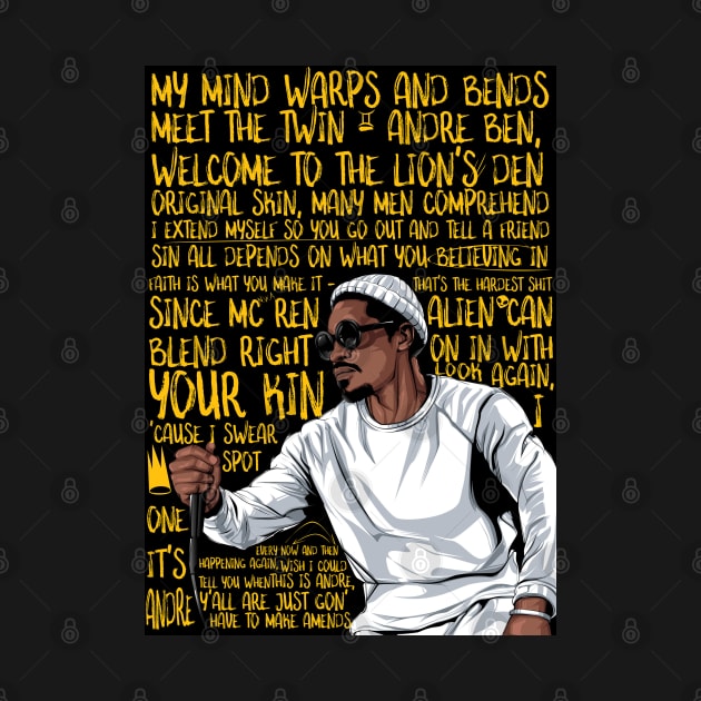 Andre 3000 The twin by munyukart