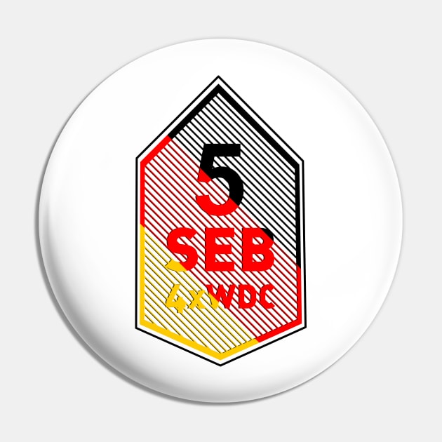 Vettel 2023 Pin by Worldengine