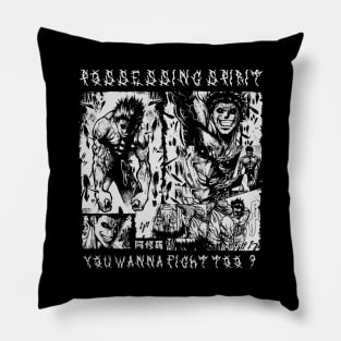 Ohma Tokita - KENGAN - ASHURA - OMEGA - Manga Anime Design V1 Pillow