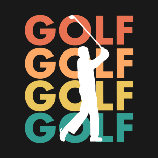 Golf shirt in retro vintage style - gift for golfers T-Shirt