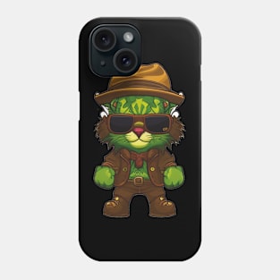 Meow-ster Mash: Cute Halloween Cat Monster Phone Case