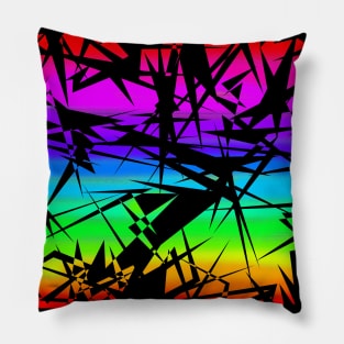 Rainbow Scratch - Colors of the Rainbow Pillow