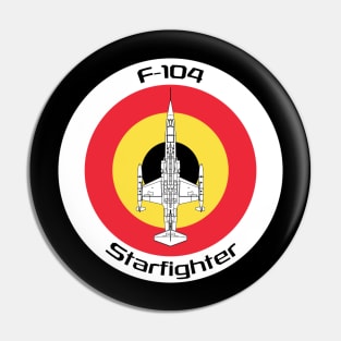 F-104 Starfighter (BE) Pin