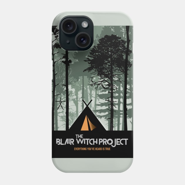The Blair Witch Project - Alternative Movie Poster Phone Case by MoviePosterBoy