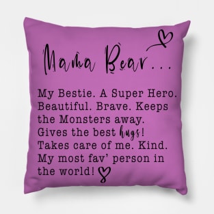 Mama Bear Pillow