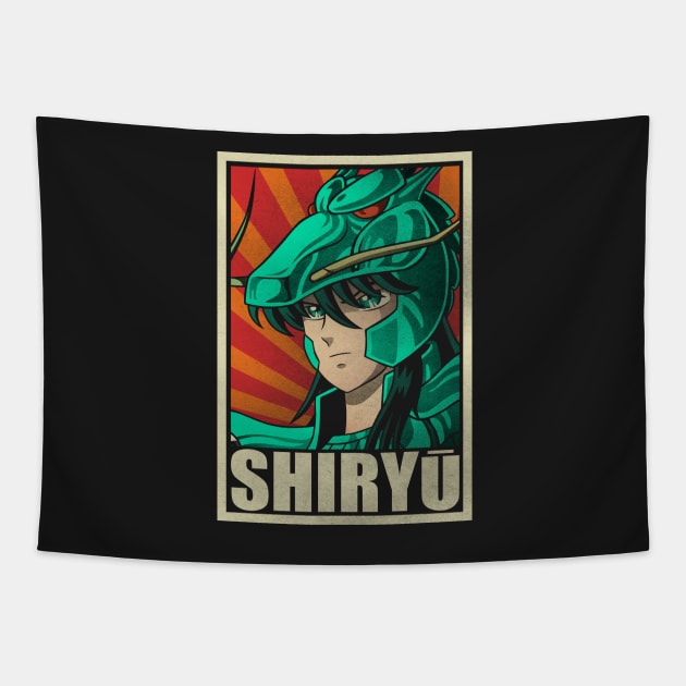 Shiryū Tapestry by Barbadifuoco