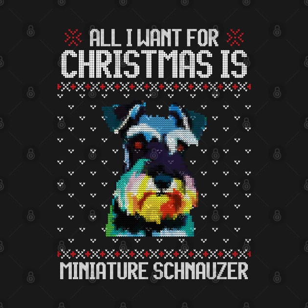 All I Want for Christmas is Great Dane - Christmas Gift for Dog Lover by Ugly Christmas Sweater Gift