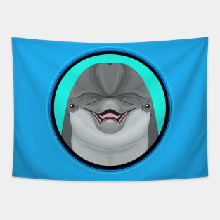 Dolphin Circle Tapestry