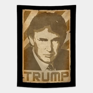 Donald Trump Retro Propaganda Tapestry